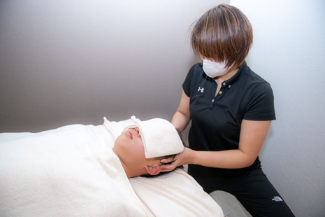 ドライヘッドマッサージ